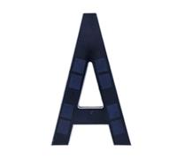 Numero di luce, Indicatore di indirizzo del numero civico della a LED illuminato impermeabile ad energia solare per la casa personalizzata da giardino esterno(A)