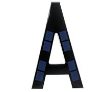 Numero di luce, Indirizzo principale del sensore di luce del segno delle luci del numero civico solare da 12 cm per esterni(A)