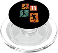 Numero di sagoma del giocatore di calcio 11 PopSockets PopGrip per MagSafe