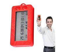 Numero Generatore Di Assistenti - Manuale, Durevole, Compatto | Celettore Della Lotteria Colorato con Funzionalità Morbida, Gadget Di Probabilità Divertente per Riposi D'ufficio, Scherzi Di Festa
