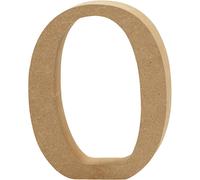 Numero, H: 8 cm, MDF, 0, 1pc