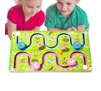 Numero in legno gioco per labirinti per bambini - numero di labirinto per bambini | Sensory Educational Learning Preschool Toys for Children Boys Girls | Giocattoli per la scuola materna di conteggio
