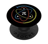Numero irrazionale Pi simbolo infinito fisica atomica matematica PopSockets PopGrip Adesivo