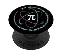 Numero irrazionale Pi simbolo infinito fisica atomica matematica PopSockets PopGrip Adesivo