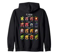 Numero irrazionale Pi Simbolo Infinito Matematica fruttata Felpa con Cappuccio