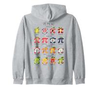 Numero irrazionale Pi Simbolo Infinito Matematica fruttata Felpa con Cappuccio