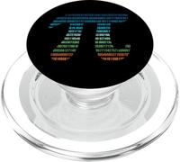 Numero irrazionale Pi simbolo infinito matematico matematico PopSockets PopGrip per MagSafe