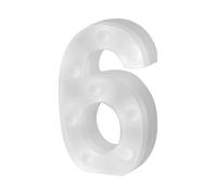 Numero LED luci firmano la luce numero notte lampada per matrimonio compleanno