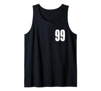 Numero Ninety Nine #99 Uniforme Squadra Sportiva Compleanno 99 Canotta