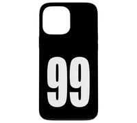 Numero Ninety Nine #99 Uniforme Squadra Sportiva Compleanno 99 Custodia per iPhone 13 Pro Max
