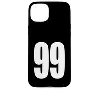 Numero Ninety Nine #99 Uniforme Squadra Sportiva Compleanno 99 Custodia per iPhone 15 Plus