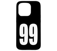 Numero Ninety Nine #99 Uniforme Squadra Sportiva Compleanno 99 Custodia per iPhone 15 Pro