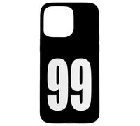 Numero Ninety Nine #99 Uniforme Squadra Sportiva Compleanno 99 Custodia per iPhone 15 Pro Max