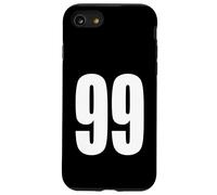 Numero Ninety Nine #99 Uniforme Squadra Sportiva Compleanno 99 Custodia per iPhone SE (2020) / 7/8