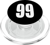 Numero Ninety Nine #99 Uniforme Squadra Sportiva Compleanno 99 PopSockets PopGrip per MagSafe
