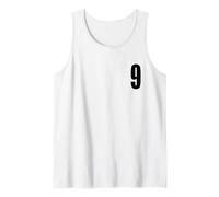 Numero Nove #9 Uniforme Squadra Sportiva Compleanno 9 Canotta