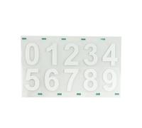 Numero per cassetta postale - Numero di porta in vinile impermeabile | Numeri di cassetta postale resistenti al calore | Resistenti