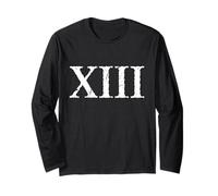 Numero Romano 13 XIII Tredici Maglia a Manica