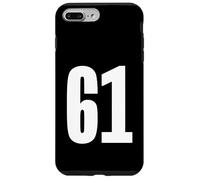 Numero Sessanta Uno #61 Uniforme Squadra Sportiva Compleanno 61 Custodia per iPhone 7 Plus/8 Plus