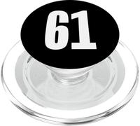 Numero Sessanta Uno #61 Uniforme Squadra Sportiva Compleanno 61 PopSockets PopGrip per MagSafe