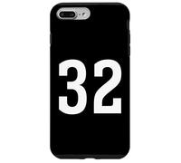 Numero Trenta Due #32 Sport Team Uniforme Compleanno 32 Custodia per iPhone 7 Plus/8 Plus