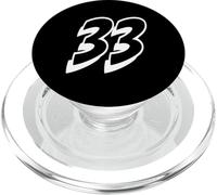 Numero trentatré #33 per l'evento uniforme della squadra sportiva 33 PopSockets PopGrip per MagSafe