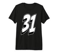 Numero Trentuno #31 Uniforme Squadra Sportiva Compleanno 31 Maglietta Premium