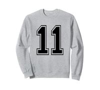 Numero Undici #11 Uniforme Sportiva Compleanno 11 Felpa