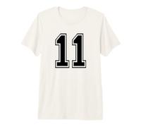 Numero Undici #11 Uniforme Sportiva Compleanno 11 Maglietta Premium