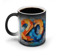 Numero Venti Tazze che cambiano colore Buon Compleanno Tazza da caffè in c