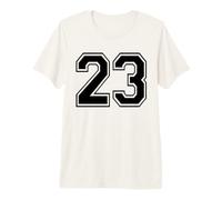 Numero ventitré #23 Sport Team Uniforme Compleanno 23 Maglietta Premium