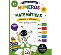 Números y Matematicas: Libro bilingüe de actividades relacionada con números para niños de 3 a 5 años