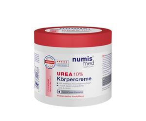 numis med Crema per il corpo all'urea al 10%, 400 ml, per pelli molto secche