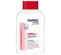 numis med Lozione per il corpo con il 5% di urea - lozione per il corpo lenitiva per la pelle estremamente secca e pruriginosa - cura della pelle vegana senza siliconi, parabeni (2x 300 ml)