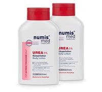 numis med Lozione per il corpo con il 5% di urea - lozione per il corpo lenitiva per la pelle estremamente secca e pruriginosa - cura della pelle vegana senza siliconi, parabeni (2x 300 ml)