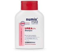 numis med Shampoo con il 5% di urea - per capelli lenitivo cuoio capelluto | estremamente secco e pruriginoso - cura dei capelli vegana senza siliconi, parabeni, oli minerali (1x 200 ml)