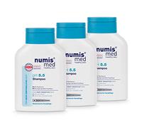 numis med Shampoo ph 5.5 - confezione da 6 shampoo lenitivo per pelli molto sensibili - cura dei capelli vegani senza siliconi, parabeni, oli minerali - shampoo per capelli (3x 200 ml)