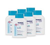 numis med Shampoo ph 5.5 - confezione da 6 shampoo lenitivo per pelli molto sensibili - cura dei capelli vegani senza siliconi, parabeni, oli minerali - shampoo per capelli (6x 200 ml)