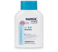 numis med Shampoo ph 5.5 - Shampoo lenitivo per capelli per pelli molto sensibili e delicate - cura dei capelli vegana senza siliconi, parabeni, oli minerali - Shampoo per capelli (1x 200 ml)