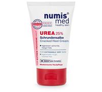numis med Unguento per piedi screpolati con 25% di urea | crema lenitiva per piedi screpolati molto e arrapati - cura della pelle vegana senza siliconi, parabeni (1x 50 ml)