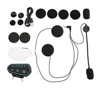 NUMNBE 0 Motorcycle Helmet Bluetooth Headset - HiFi Sound Quality, Long Battery Life for Safe Riding and Hands Communication