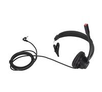 NUMNBE 2,5 mm Telefonico Riduzione del rumore della cuffia Unilaterale Plug Custom Service Customer Service con microfono per telefono fisso del telefono VoIP