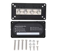 NUMNBE Heavy Duty Bus Bar Box DC48V 300A, Modulare con Finestre Rimovibili, Antifuoco e Antiruggine - Elevata Corrente, Connessione Facile, Ideale per Auto, Camion, RV e Barche