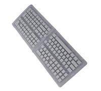 NUMNBE KeyCaps tastiera - Pudding traslucido PBT 129 set di chiavi, iniezione a doppio colore in altezza OEM modellata per tastiere meccaniche (White)