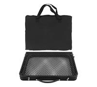 NUMNBE tavolo pieghevole da esterno in alluminio 60x40x75cm nero regolabile e richiudibile - ideale per picnic, campeggio, pesca e balconi con portabilità ottimale e struttura resistent