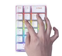 Numpad - Gadget meccanico portatile | Tastiera numerica plug-in per computer, inserimento dati, tastiera numerica per PC desktop notebook contabili analisti finanziari programmatori contabili ufficio