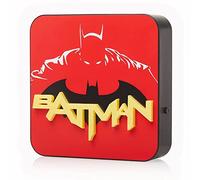 Numskull Batman - Lampada da parete per illuminazione ambientale, accessorio da gioco per camera da letto, casa, studio, ufficio, lavoro - Prodotti ufficiali Batman