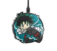 Numskull Caricabatterie wireless My Hero Academia - Caricabatterie Qi veloce da 10 W per tutti i dispositivi wireless Qi