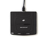 Numskull - Caricatore wireless per console Saturn ufficiale SEGA Saturn, compatibile con Apple iPhone 11/11 Pro, Samsung S21
