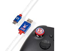 Numskull - Cavo di ricarica USB-C LED ufficiale di My Hero Academia e impugnature per i pollici